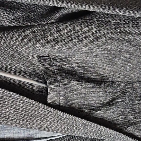 GAP Mens Chambray Denim Sport Coat Blazer Midnight Blue Size Large 42R Preppy - Picture 8 of 16